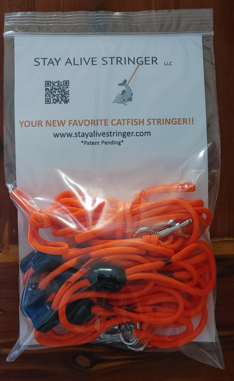 10ft Stringer Catfish Kit, Stay Alive Stringer – Catfish & Crappie  Conference 2024 – Official Site